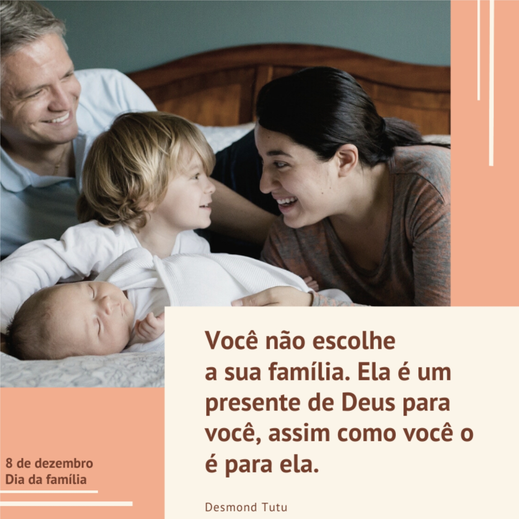 8 de dezembro - Dia da Família