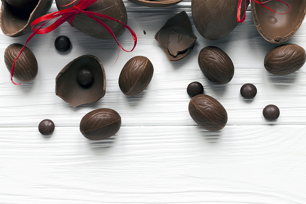 Ovos de chocolate para adoçar a Páscoa!