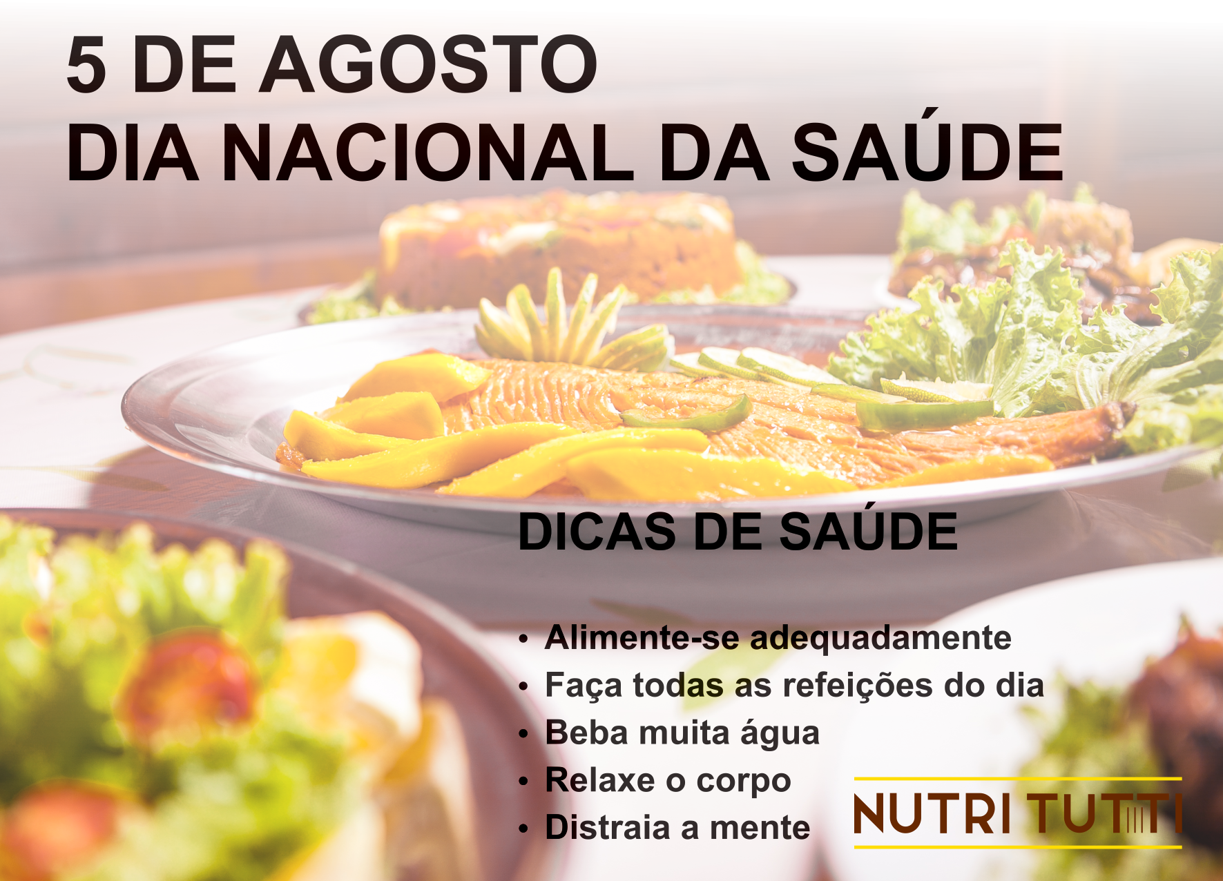 SAÚDE x COMER BEM
