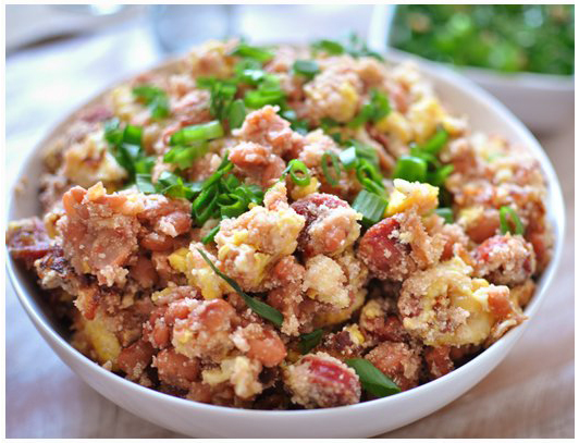Receitas de natal: Farofa com Bacon